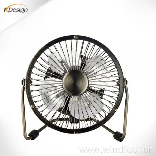 Hot Sale 4Inch USB Desk Table Mini Fan